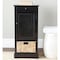 Safavieh Randy Tall Storage Unit - Distressed Black AMH5703B - alternate 4